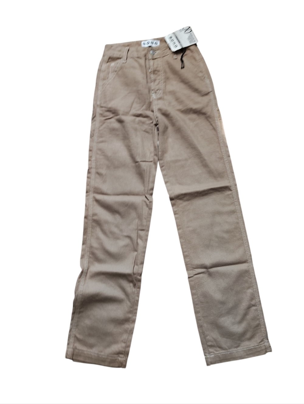 S.O.N.G. High-Rise Carpenter 90s Boyfriend Cargo Pants - Picture 3 of 5